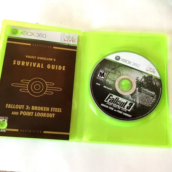 Fallout 3 Xbox 360 Games Live & Platinum Hits - Picture 7 of 7